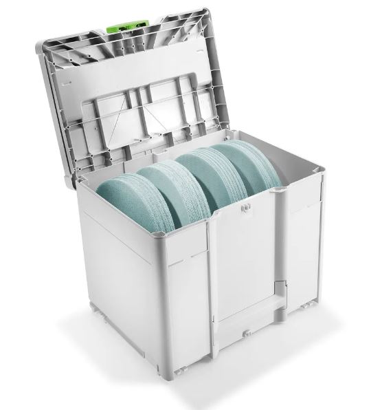 Festool Schleifmittel-Systainer³ Granat Net D225 GR NET SYS