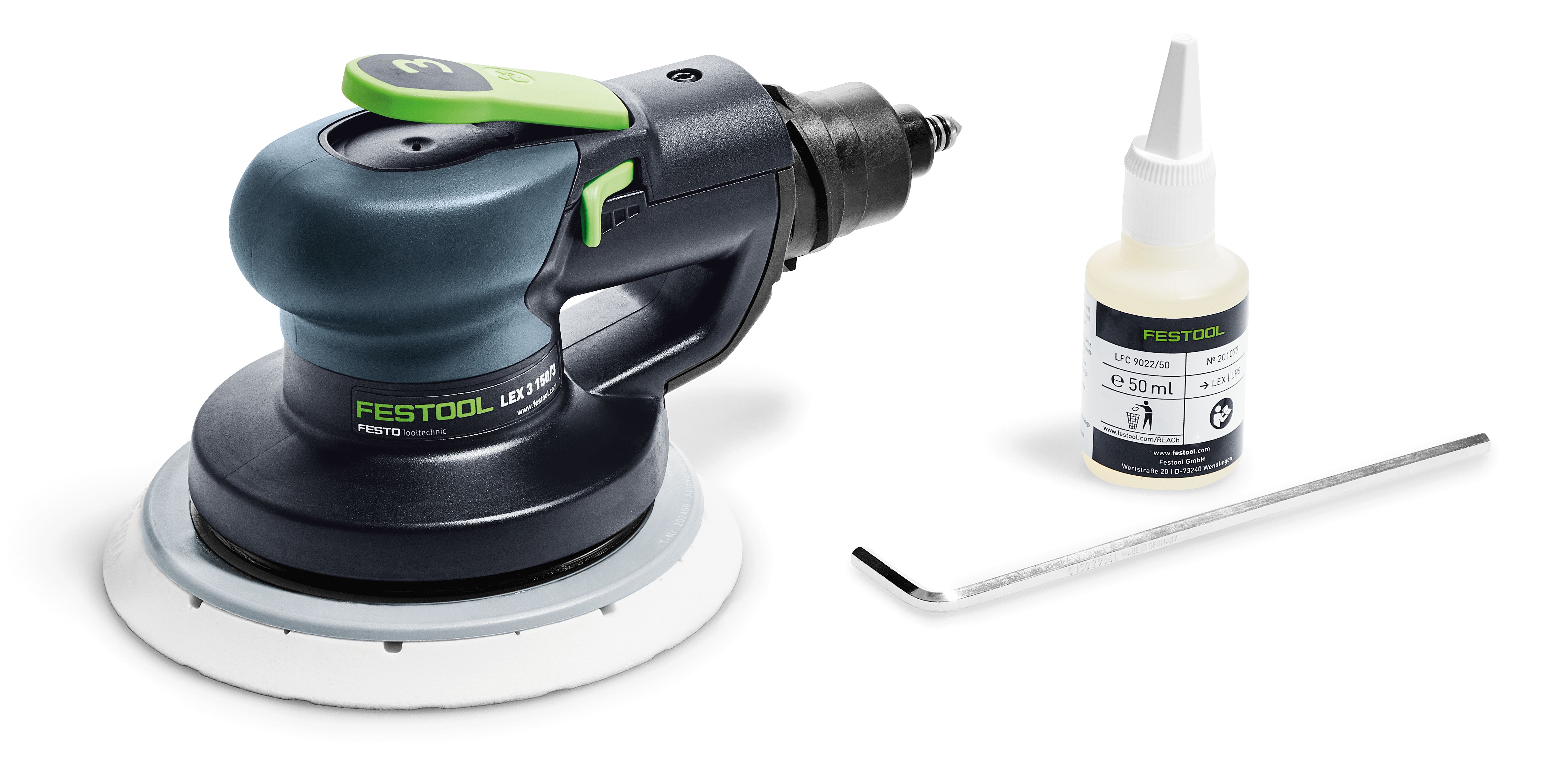 Festool Druckluft-Exzenterschleifer LEX 3 150 / 3 mm Festool Druckluft-Exzenterschleifer LEX 3 150 / 3 mm