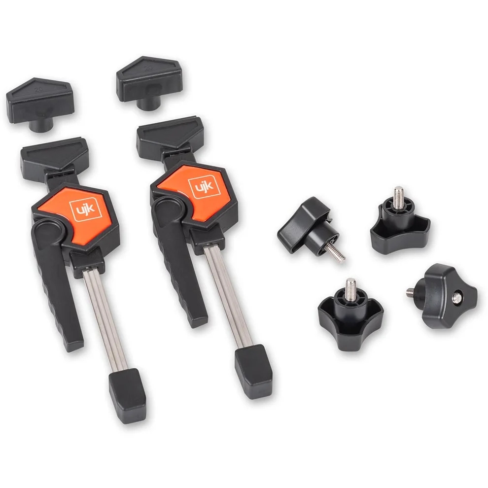 UJK Schnellspannzwingen für ø20mm Lochsystem - 2er Set