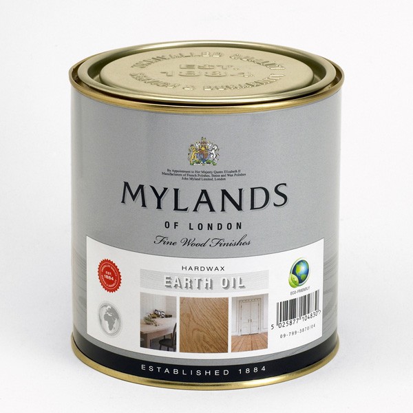 Mylands Earth Oil Silver Grey Acrylic Base 100 ml