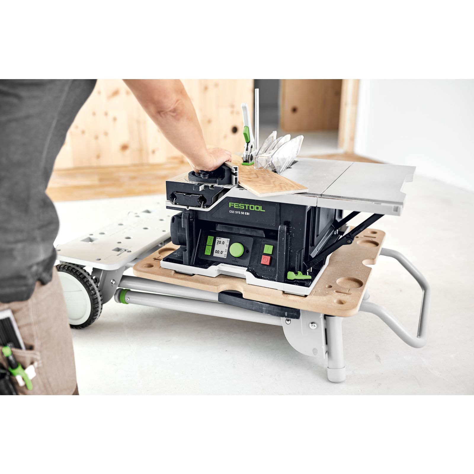 Festool Akku-Tischkreissäge CSC SYS 50 EBI-Set