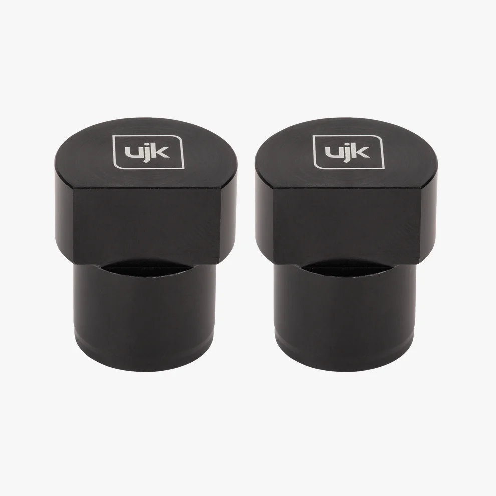 UJK Bankhaken für Hobelbank ø20mm 12mm mit flacher Anschlagfläche - 2er Set