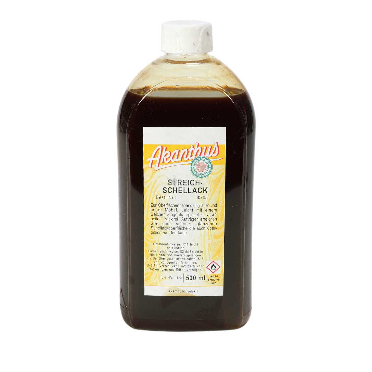 Streichschellack 0,5 ltr.