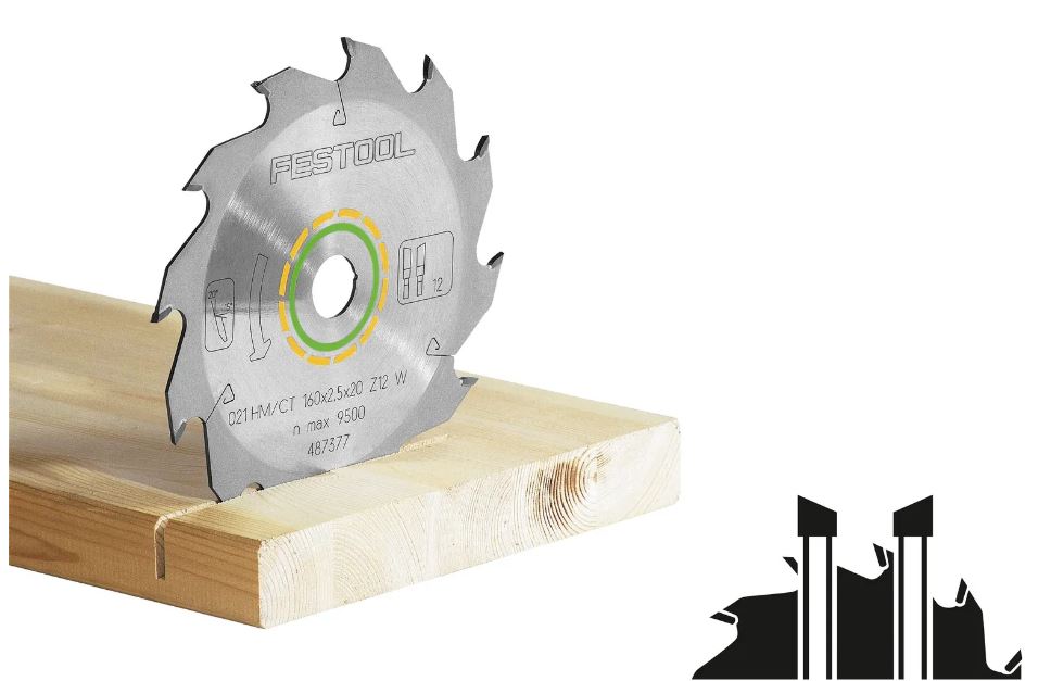 Festool Kreissägeblatt WOOD STANDARD HW 210x2,6x30 W18
