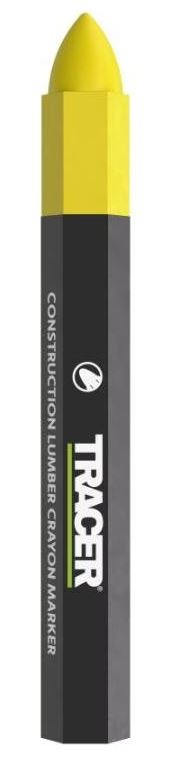 12 Baukreidemarker Gelb