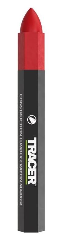 12 Baukreidemarker Rot