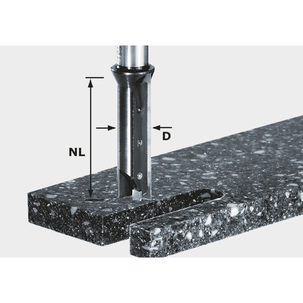 Festool GmbH Festool Nutfräser-Wendeplatten HW S12 D14/45 WM