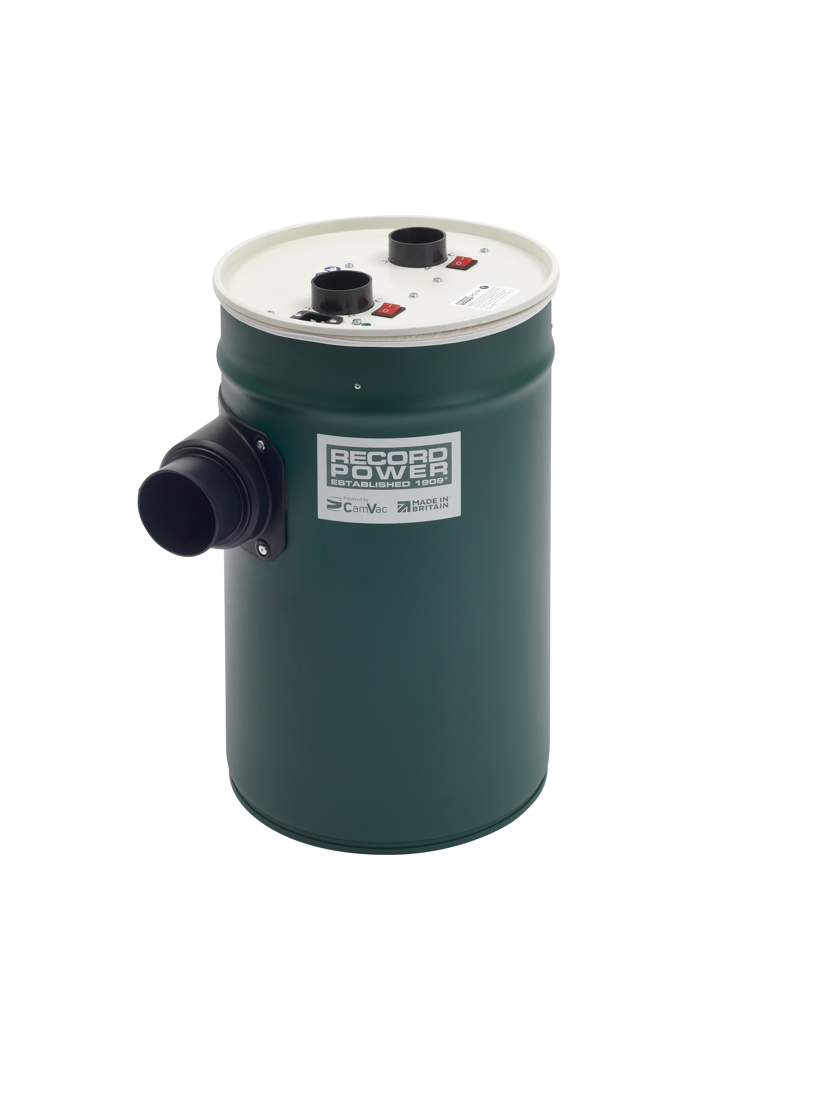 BLACK FRIDAY - Zyklon Werkstatt Absauganlage CamVac CORE Duo 55 mit 2 Motoren