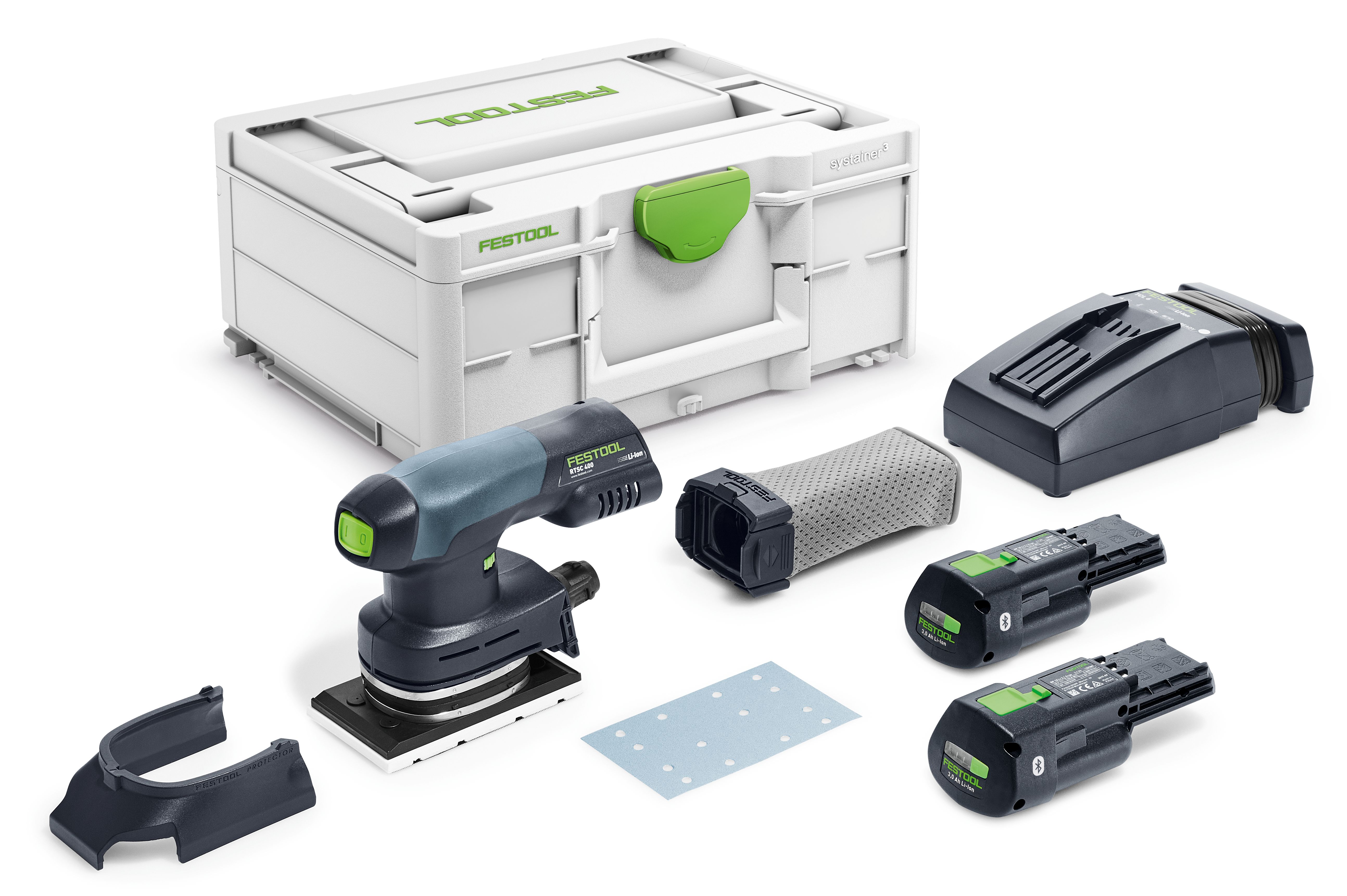 Festool Akku-Schleifmaschine RUTSCHER RTSC 400 3,0 I-Plus