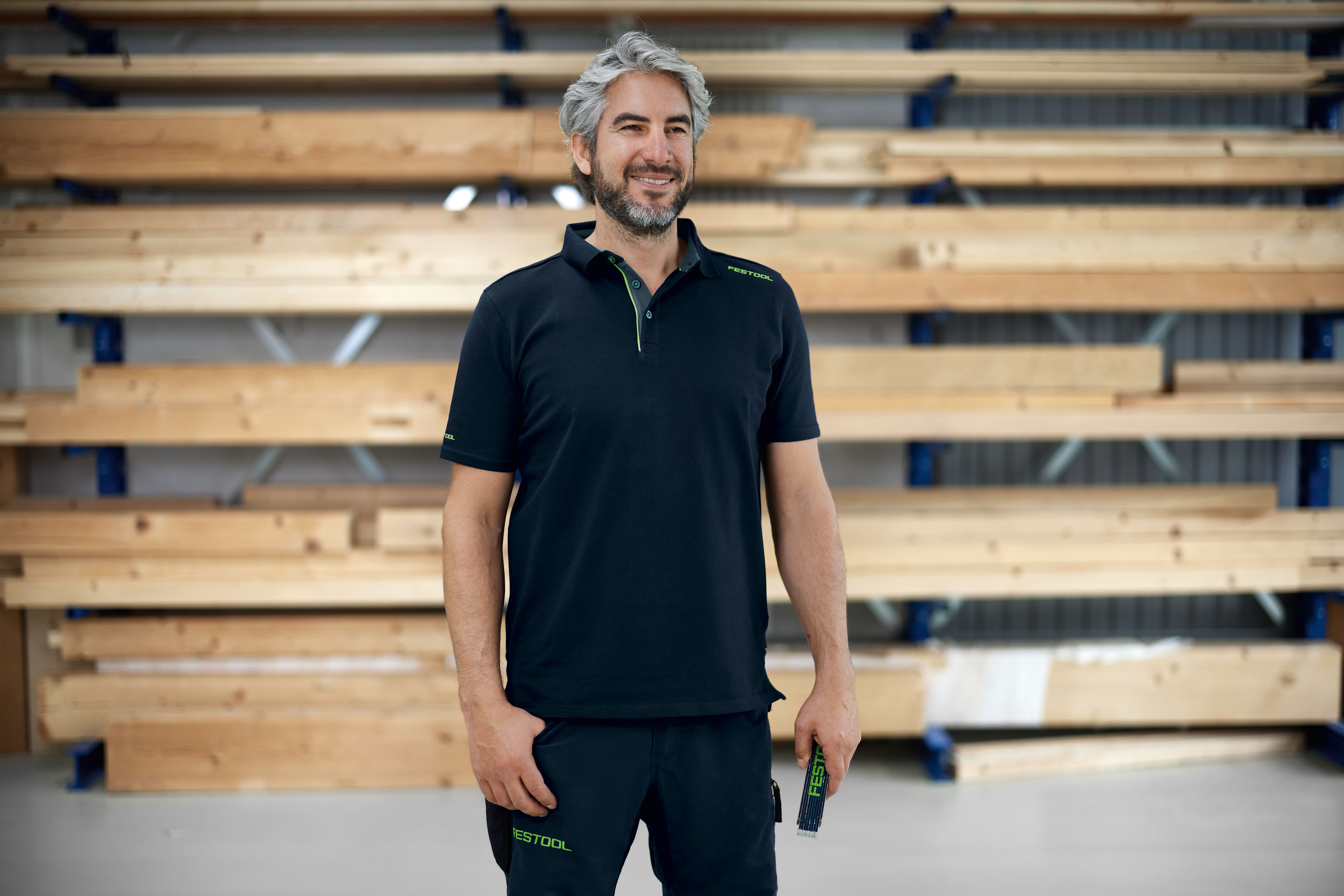 Festool-Fanartikel Poloshirt dunkelblau Herren