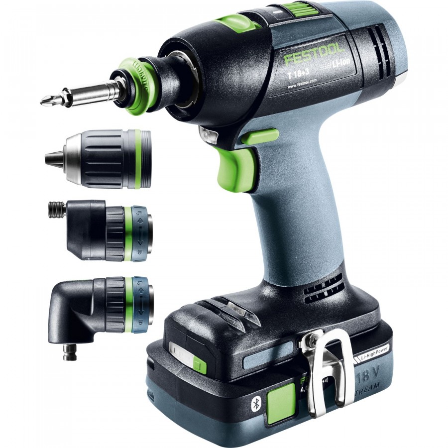 Festool Akku-Bohrschrauber T 18+3 HPC 4,0 I-Set