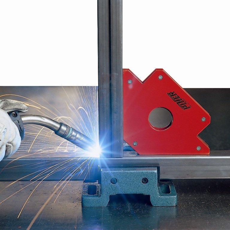 Zubehör PIHER Winkelmagnet zum Schweißen