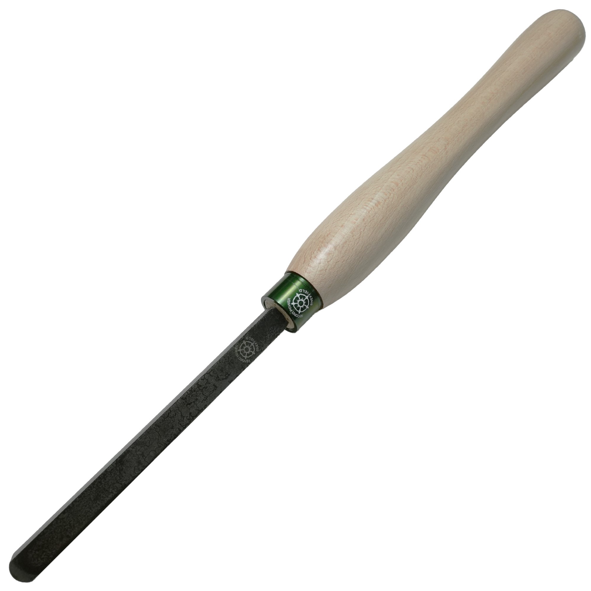 Drechselstahl ovaler Drehstahl 1/2" Pro Comfort - Raw finish