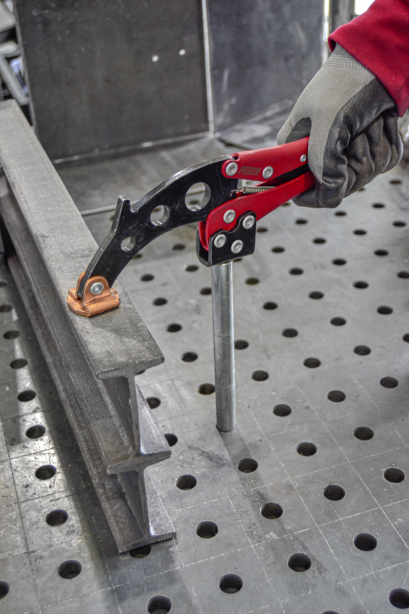 PIHER Schnellspannzwinge bis 150kg Spannkraft Spannweite 20cm - Modell TGA