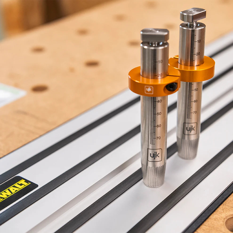 UJK Bankhaken mit Führungsschienenbefestigung ø20mm höhenverstellbar - Dewalt - 2er Set