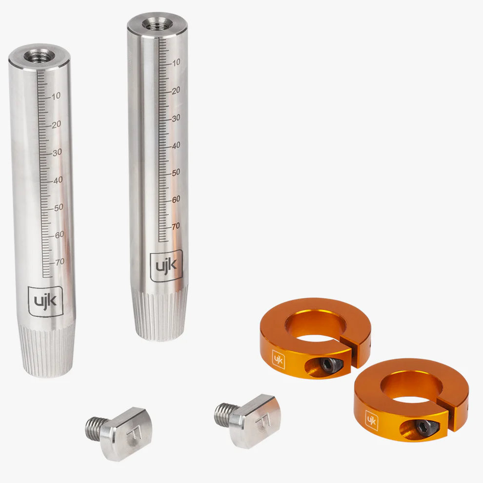 UJK Bankhaken mit Führungsschienenbefestigung ø20mm höhenverstellbar - Festool - 2er Set