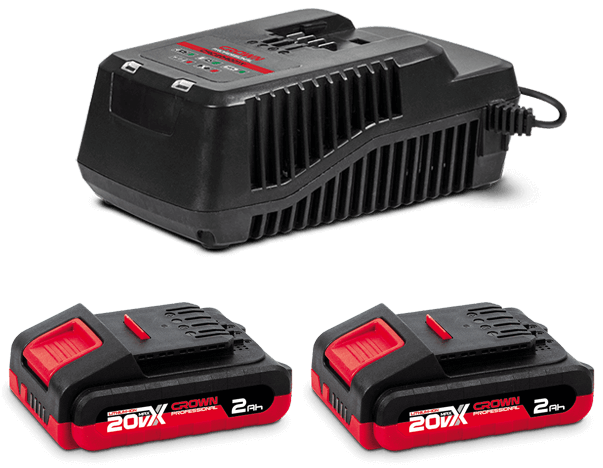 CROWN Energie Set 20 V Max. - 2Ah