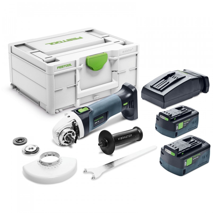 Festool Akku-Winkelschleifer AGC 18-125 5,2 EBI-Plus