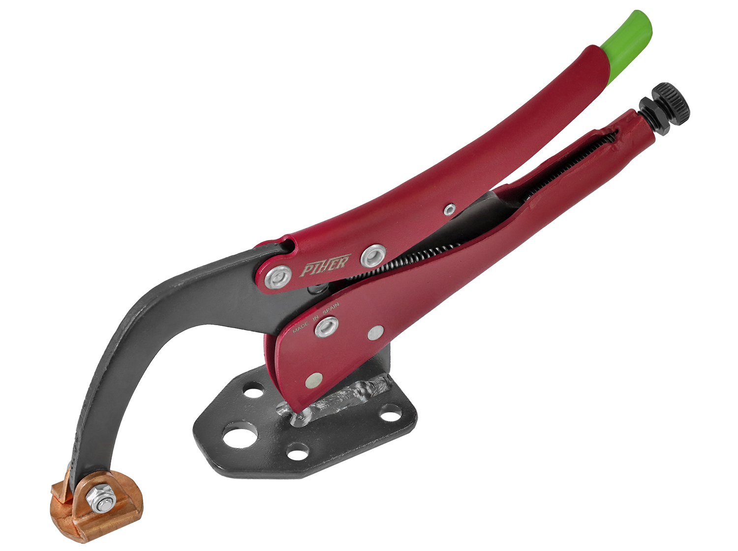 PIHER Tisch Spanngripzange Spannweite 10 cm