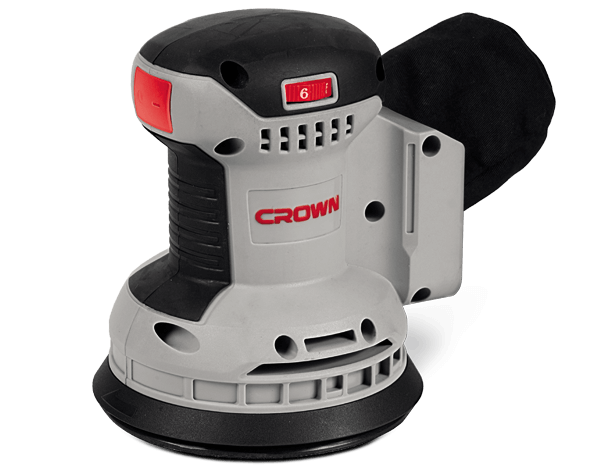 CROWN Akku Exzenterschleifer 125 mm