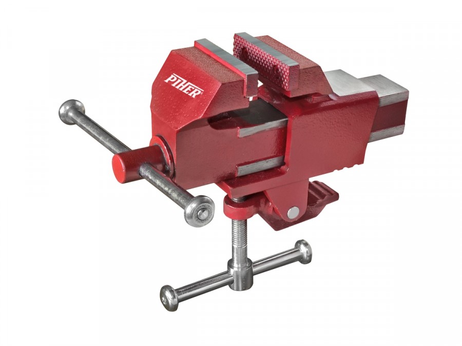 PIHER Kleiner Schraubstock mit Vierkant-Führung PIHER Kleiner Schraubstock mit Vierkant-Führung