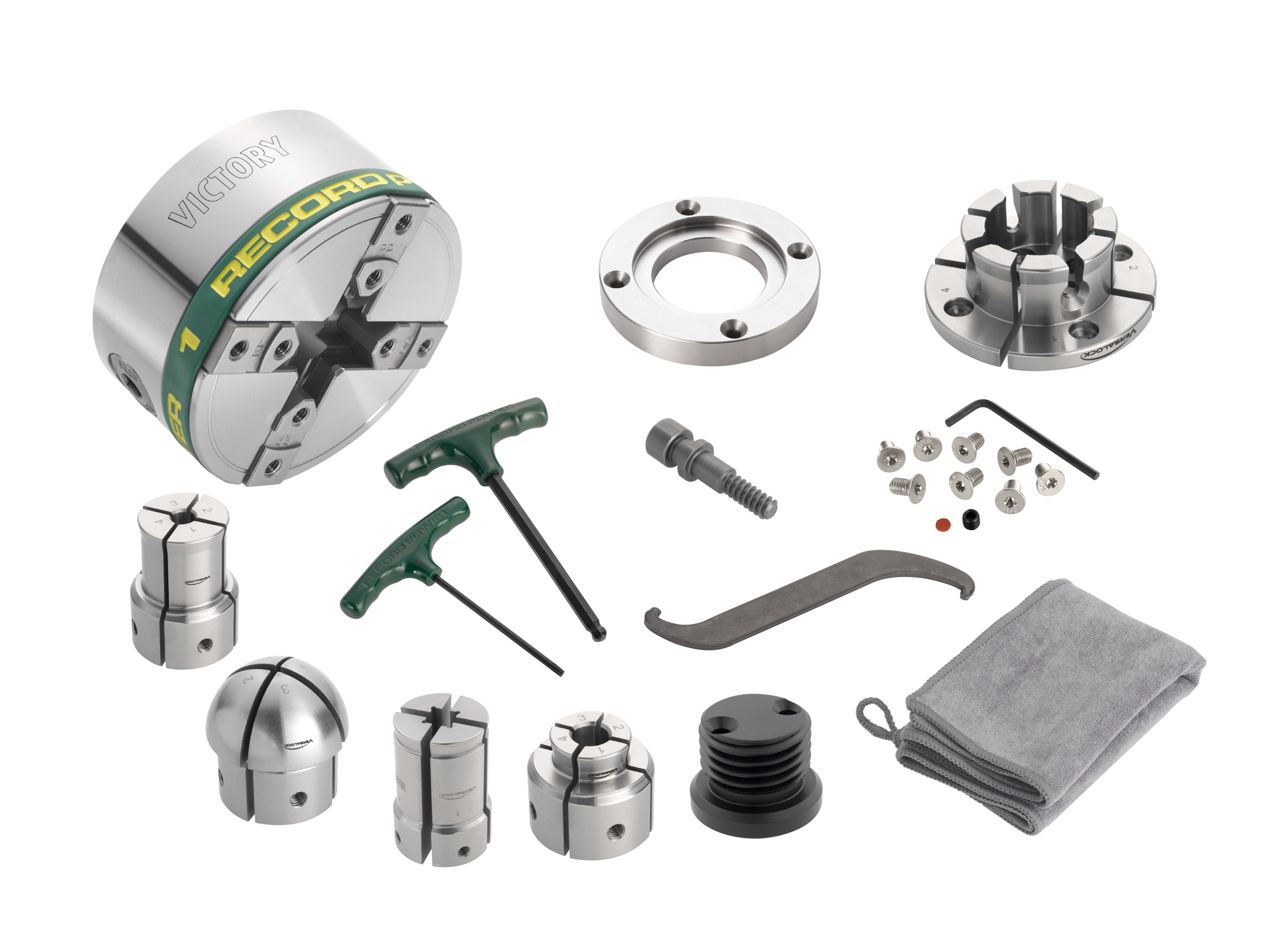 Victory Drechsel Futter Special Edition – 1 1/4 x 8 Aufnahme mit patentierten Schnellwechselsystem  