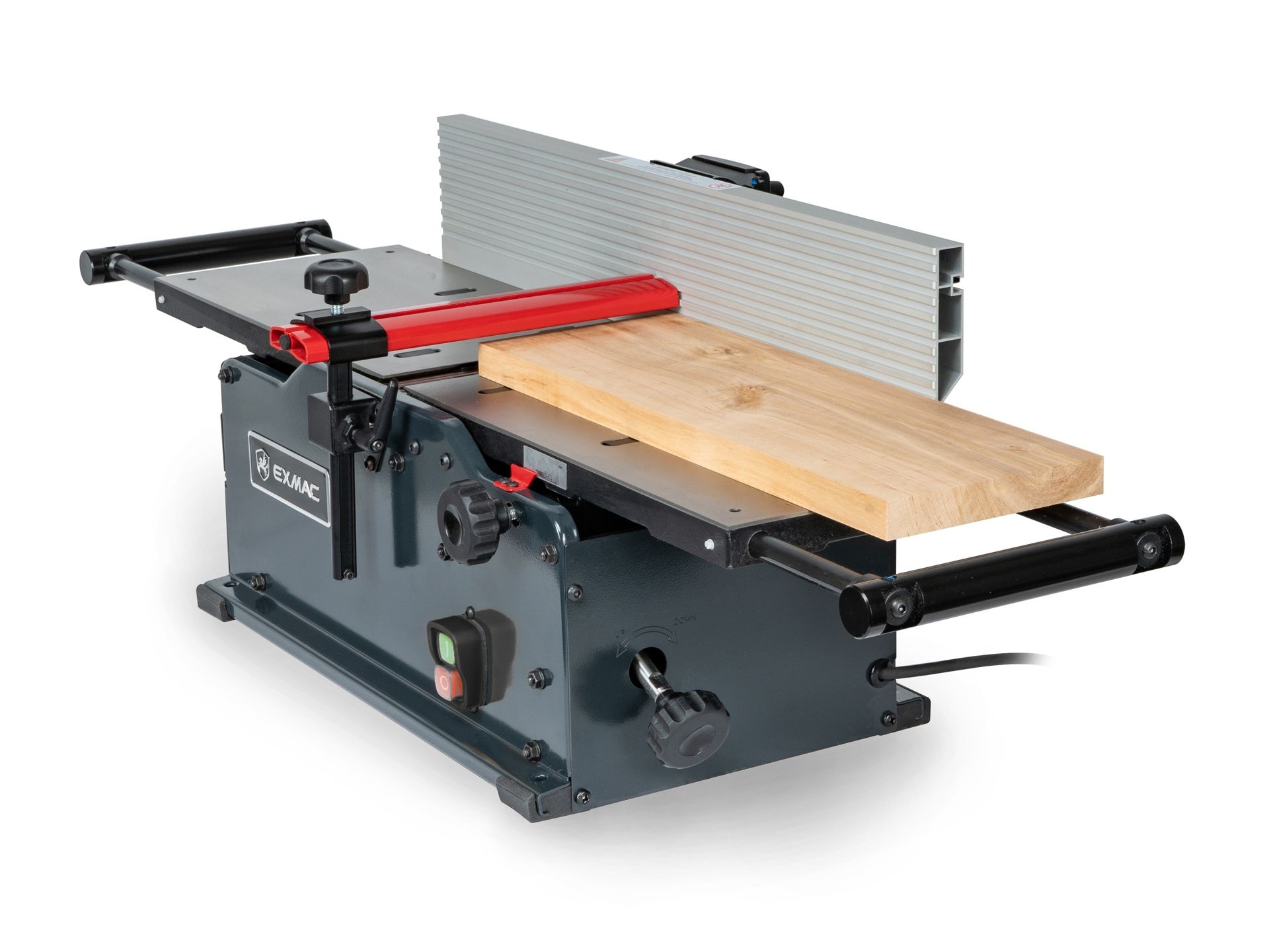 EXMAC Abrichthobelmaschine 1200 W 203 mm mit HM Wendeplatten