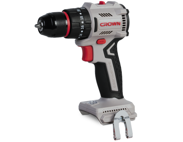 CROWN Akku Schlagbohrschrauber 20 V 50 Nm