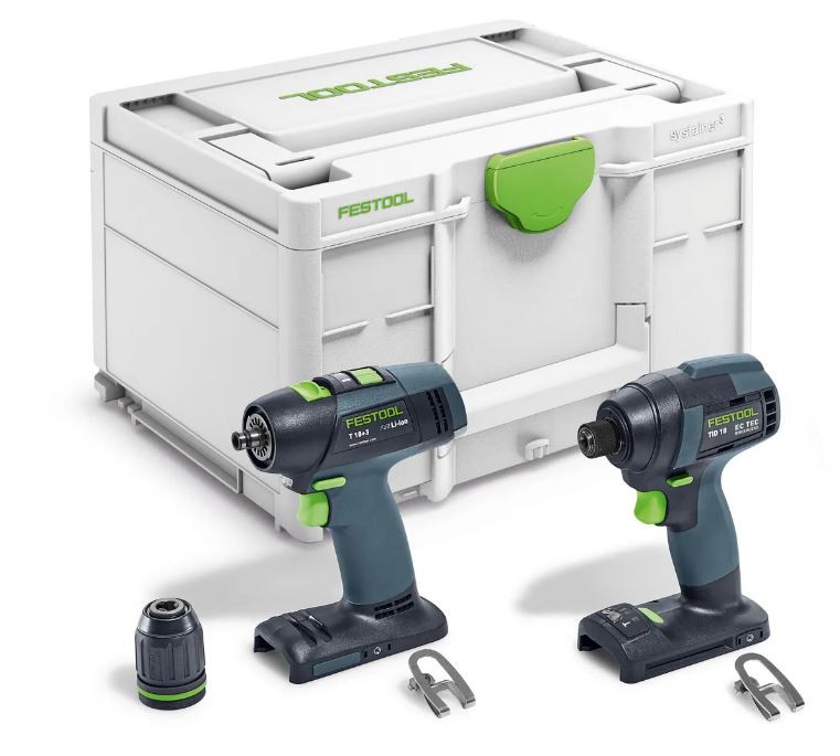 Festool Schrauber- und Bohrer-Set TID 18 Basic-Set T18