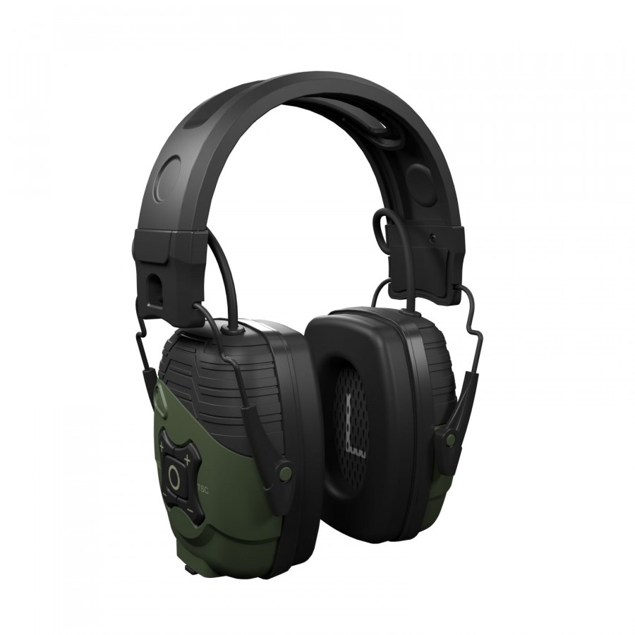 ISO Tunes Sport DEFY - Aktiver Ohrenschützer mit Bluetooth und TSC Jägergrün