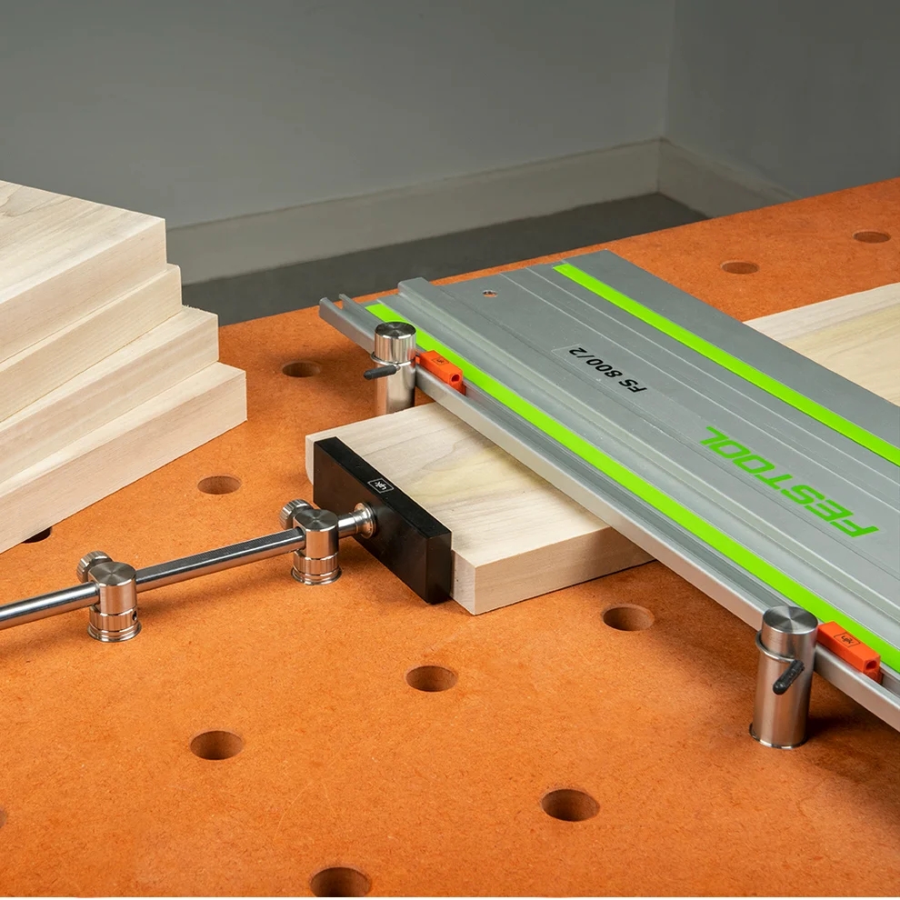 UJK Parf Repeat Stop / Befestigungsset für ø20mm Lochsystem