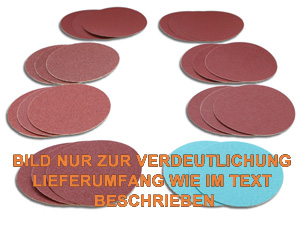 17 teiliges Schleifteller Erstausrüster Set KLETTSYSTEM 17 teiliges Schleifteller Erstausrüster Set KLETTSYSTEM