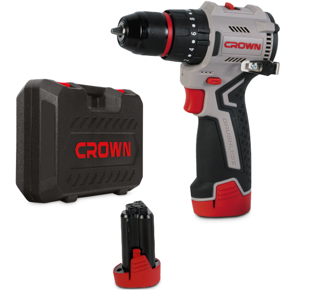 CROWN Akku Schlagschrauber 12 V 45 Nm