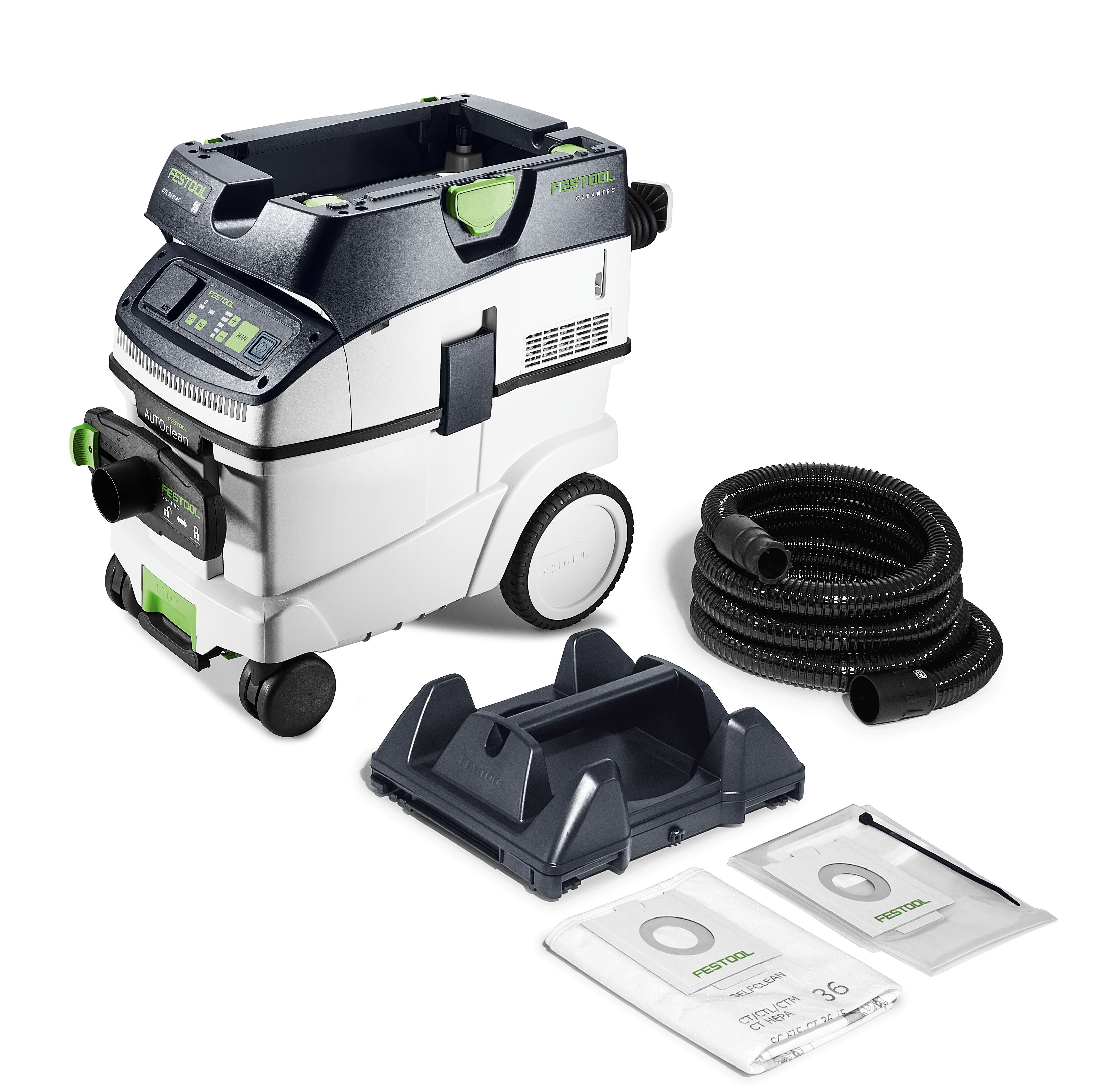 Festool selbstabreinigendes Absaugmobil CLEANTEC CTL 36 El AC-PLANEX