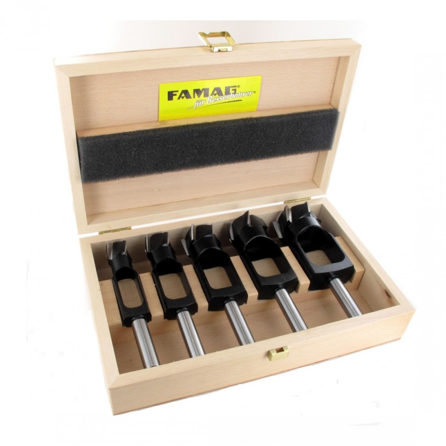 FAMAG Scheibenschneider Satz WS 5-tlg. in Holzbox FAMAG Scheibenschneider Satz WS 5-tlg. in Holzbox