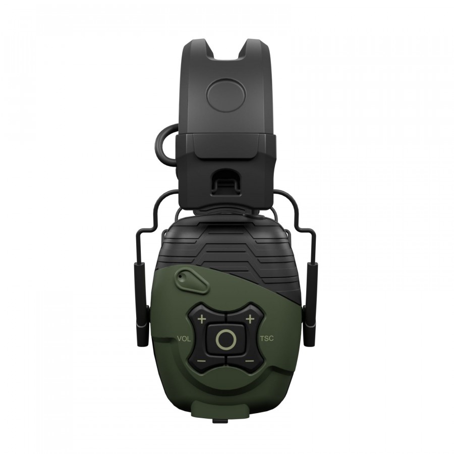 ISO Tunes Sport DEFY - Aktiver Ohrenschützer mit Bluetooth und TSC Jägergrün