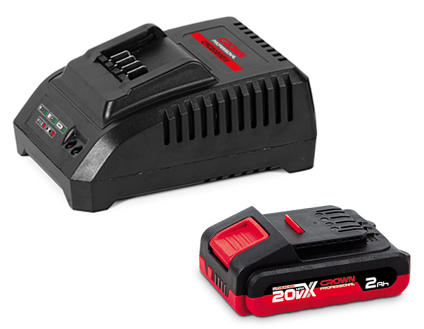CROWN Energie Set 20 V Max. - 2Ah