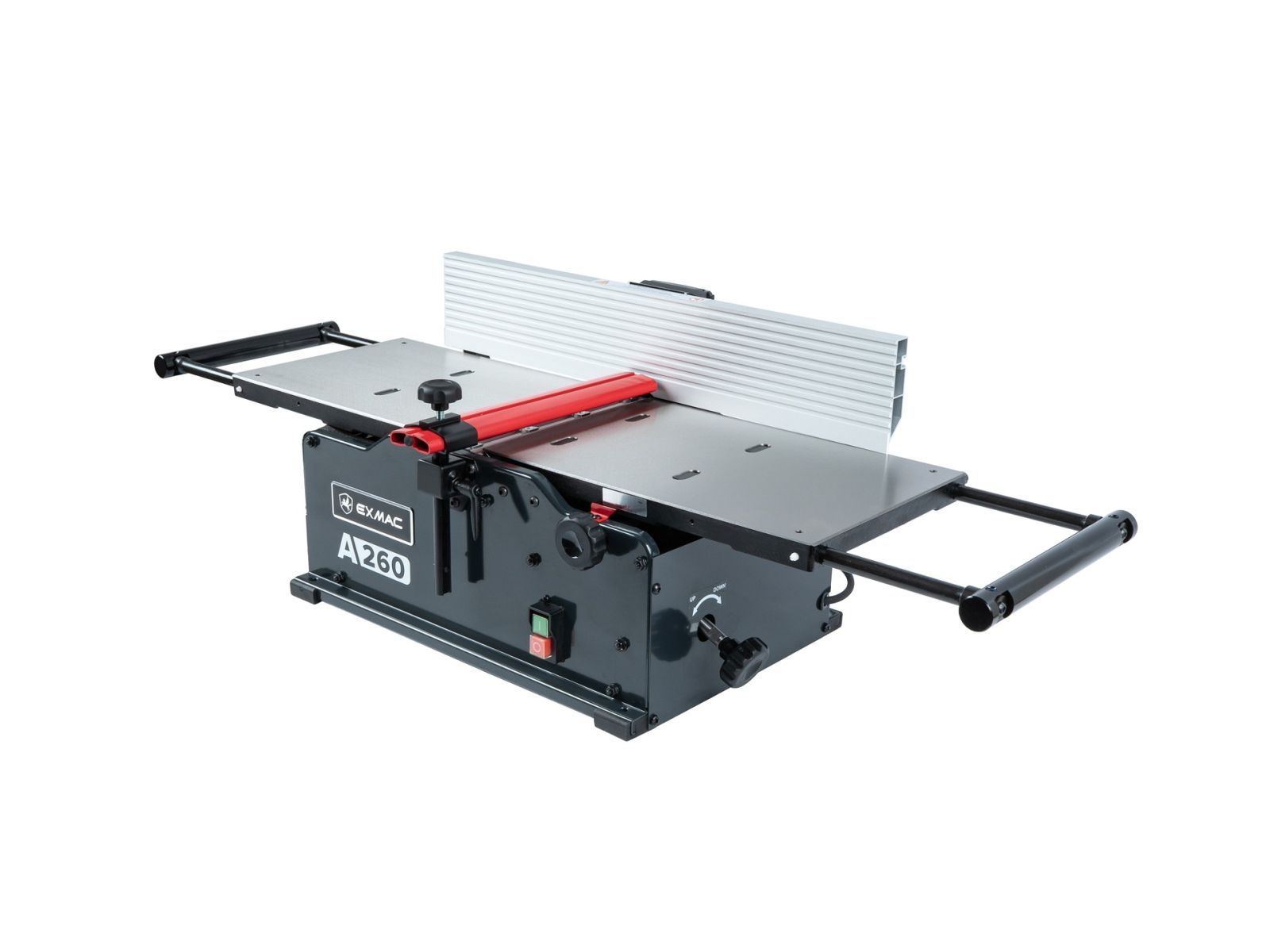 EXMAC Abrichthobelmaschine 1500 W 258 mm mit HM Wendeplatten