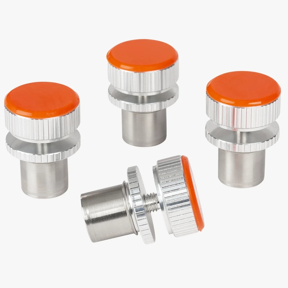 UJK Anti Rutsch Pads höhenverstellbar für ø20mm Löcher Werkbank - 4er Set