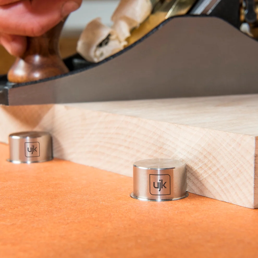 UJK Klemmset / Spannset für Führungsschiene für ø20mm Lochsystem