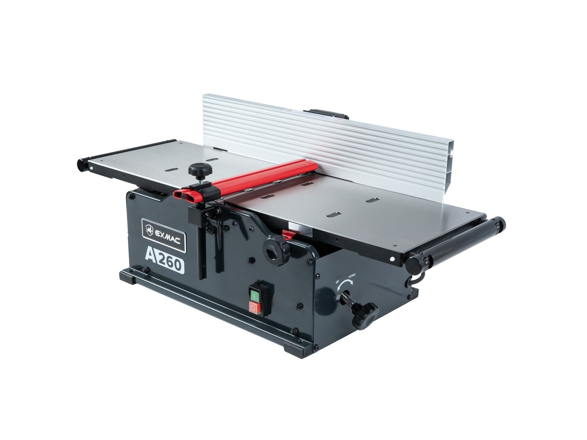 EXMAC Abrichthobelmaschine 1500 W 258 mm mit HM Wendeplatten