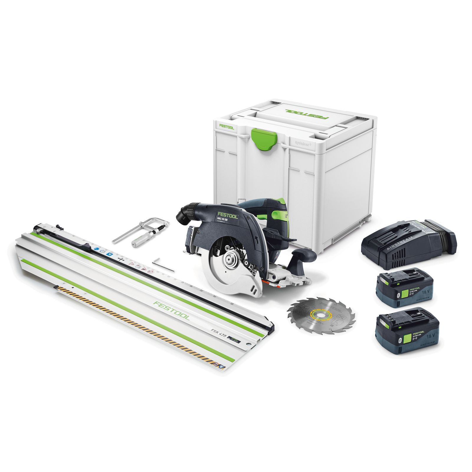 Festool Akku-Handkreissäge HKC 55 5,2 EBI-Set-FSK 420