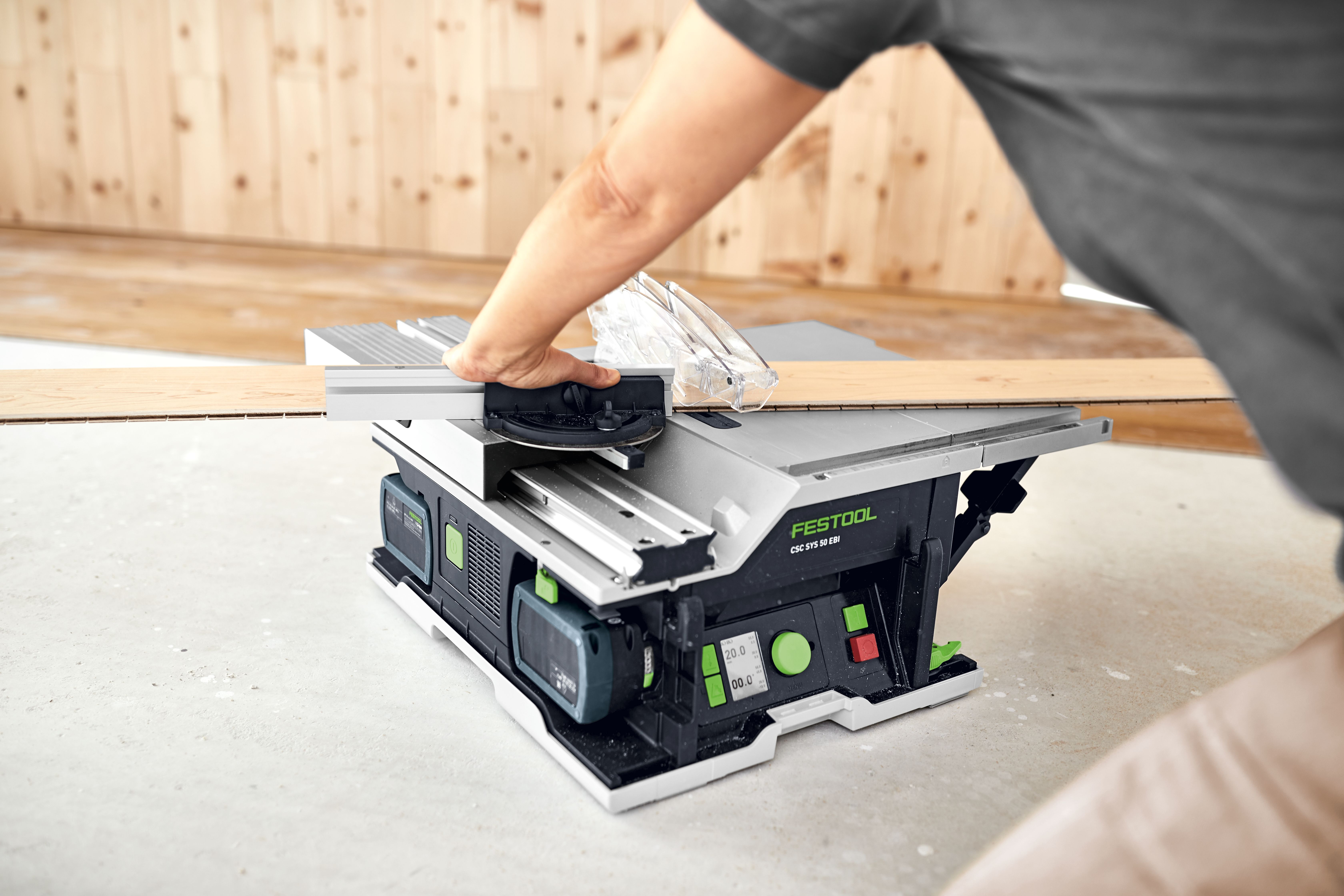 Festool Akku-Tischkreissäge CSC SYS 50 EBI-Plus