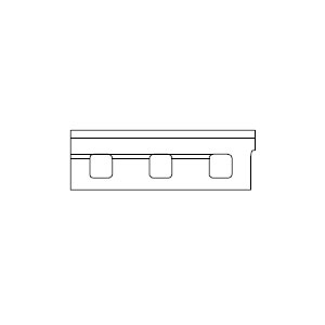 Hobelmesser Scheer 80x27x2,9 Typ: MH-50