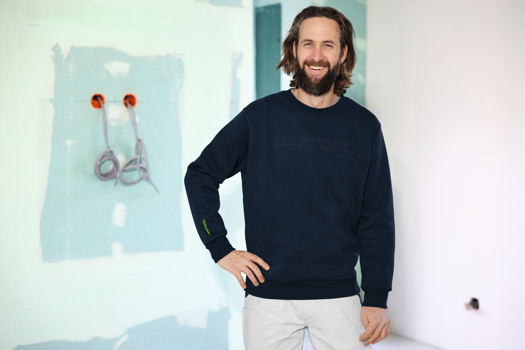 Festool-Fanartikel Sweatshirt dunkelblau Unisex