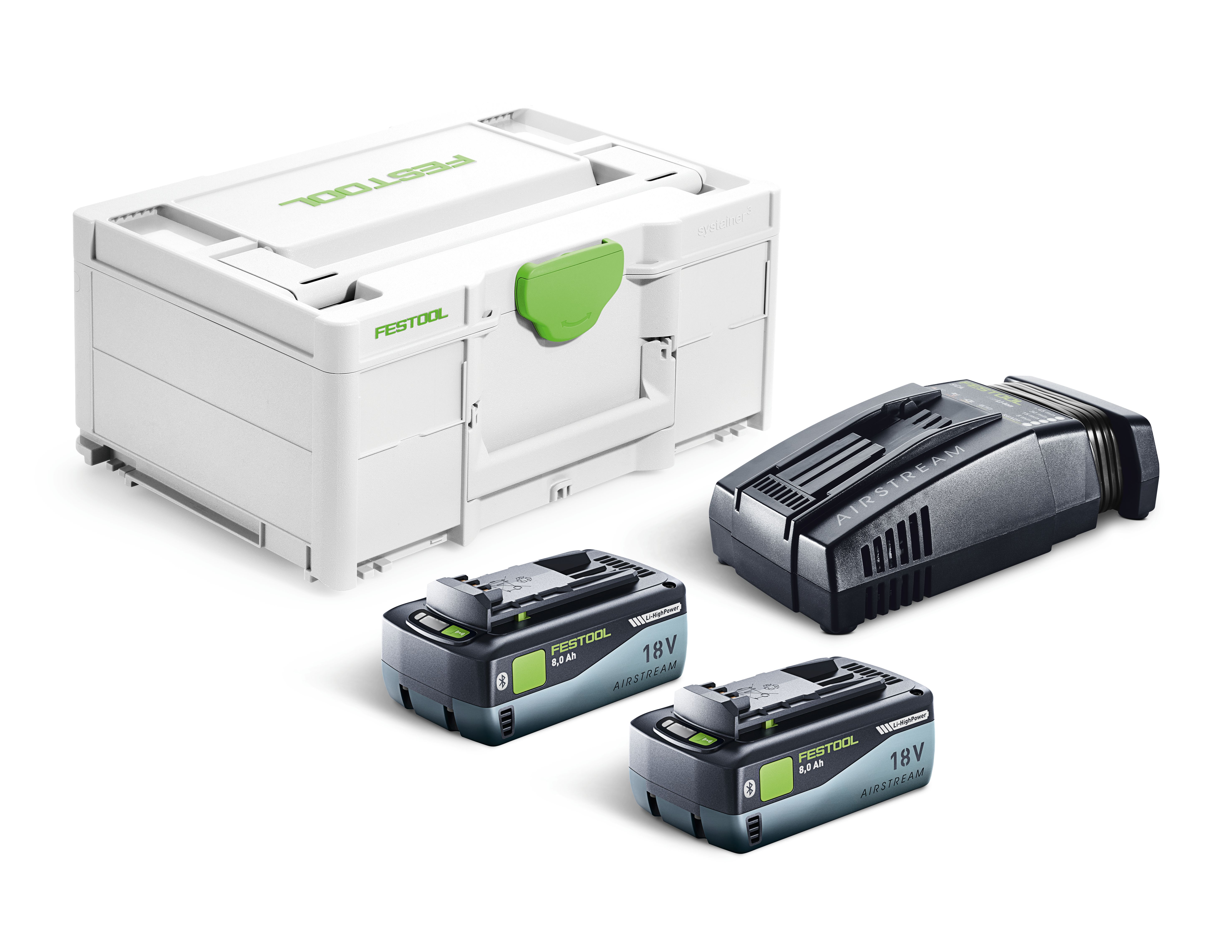 Zubehör Festool Energie-Set SYS 18V 2x8,0/SCA16