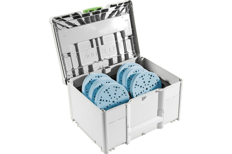 Festool Schleifmittel-Systainer³ SYS-STF D150 GR-Set - 578192