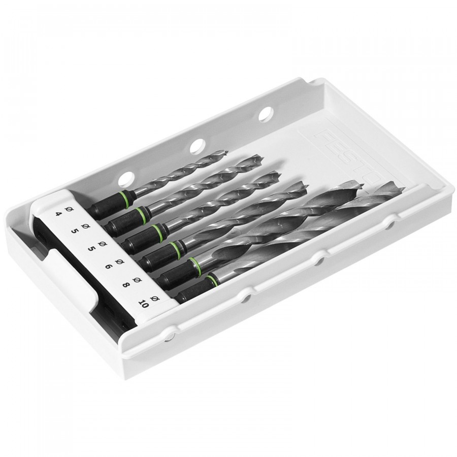 Zubehör Festool Bohrerkassette DB WOOD CE SET TL 6x