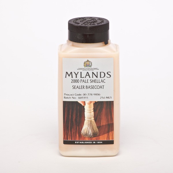 Mylands schnell trocknende Schellackversiegelung Basecoat 250ml