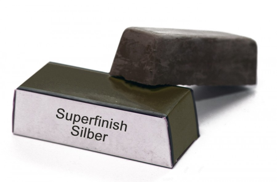 Poliermittel : Superfinish Polierwachs für Silber